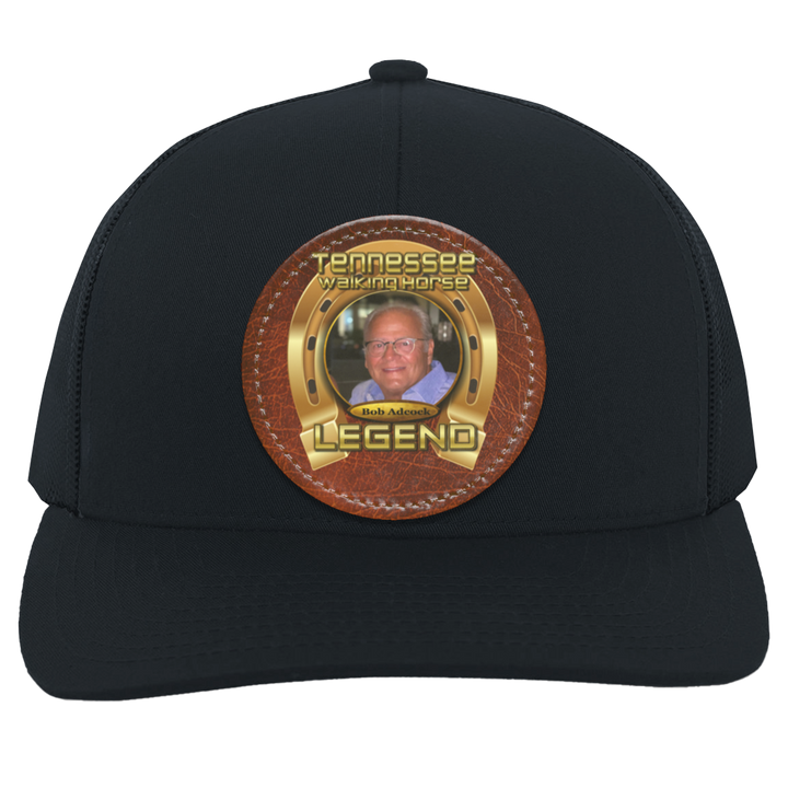 BOB ADCOCK (TWH LEGENDS) HAT 104C Trucker Snap Back - Patch