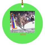 WGC CASH FOR KEEPS SUBORNC Circle Ornament