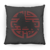 SADDLEBRED JAPANESE ART PILLOWS THREE SIZES