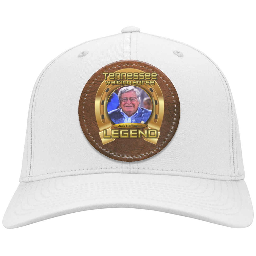 JACK HEFFINGTON (Legends Series) HAT CP80 Twill Cap - Patch