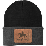 MISSOURI FOX TROTTER ON LEATHER CP90 Knit Cap - Patch