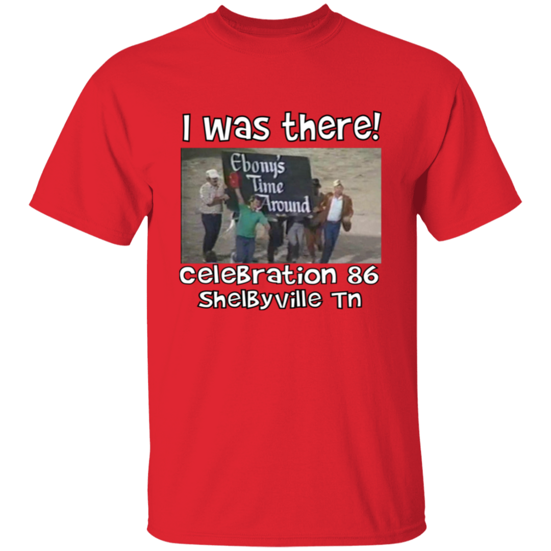 I WAS THERE CELEBRATION 86 G500 5.3 oz. T-Shirt