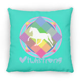 #TWHstrong 3 (Pleasure) ZP16 Medium Square Pillow