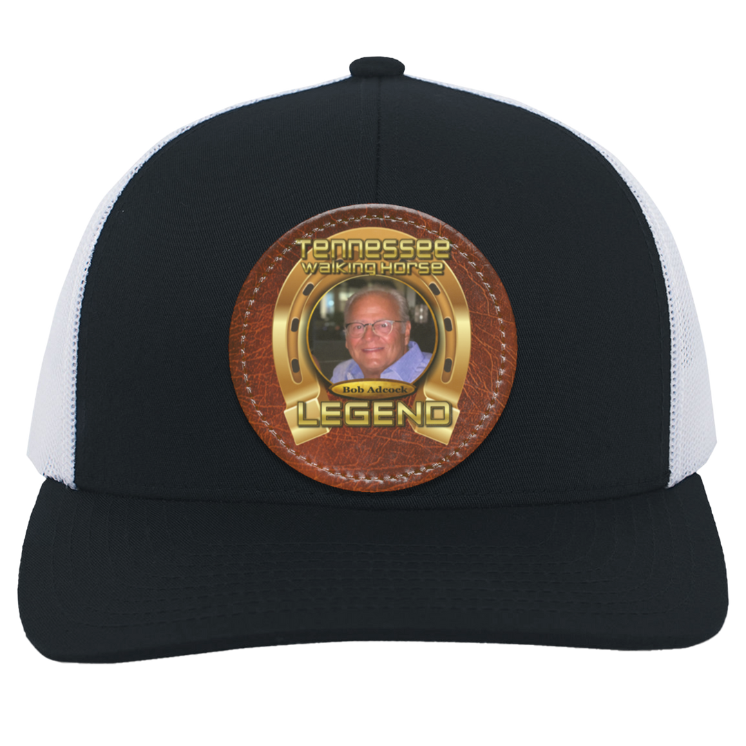 BOB ADCOCK (TWH LEGENDS) HAT 104C Trucker Snap Back - Patch