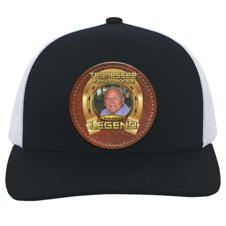BOB ADCOCK (TWH LEGENDS) HAT 104C Trucker Snap Back - Patch