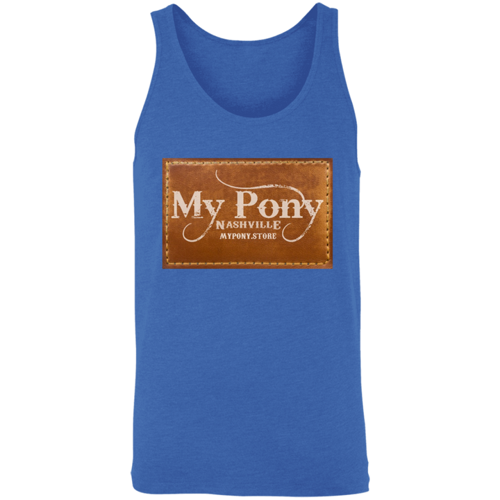 MY PONY NASHVILLE BRAND 3480 Unisex Tank