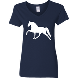 Tennessee Walking Horse (Pleasure) - Copy G500VL Ladies' 5.3 oz. V-Neck T-Shirt