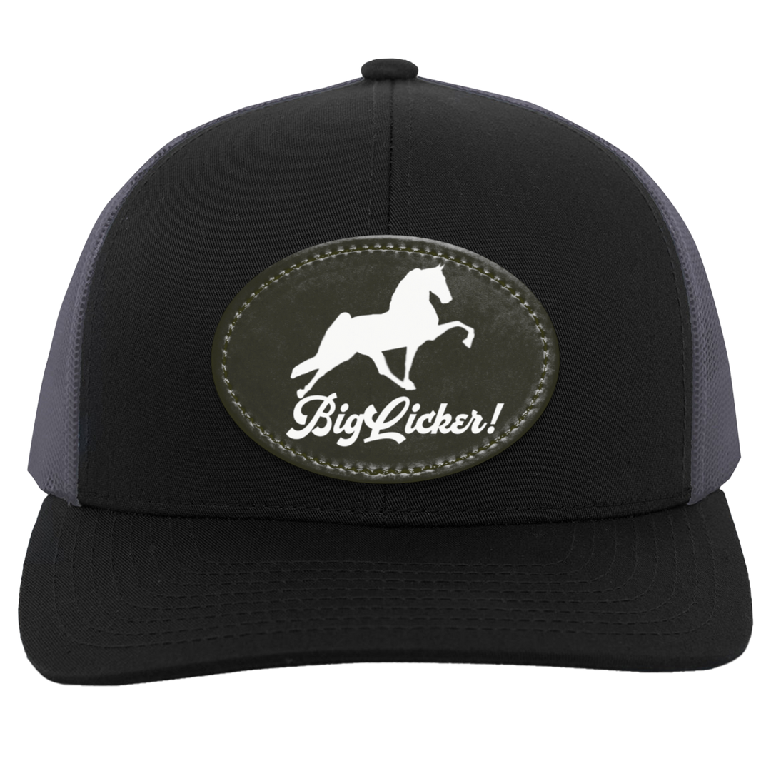 BIG LICKER OVAL 104C Trucker Snap Back - Patch