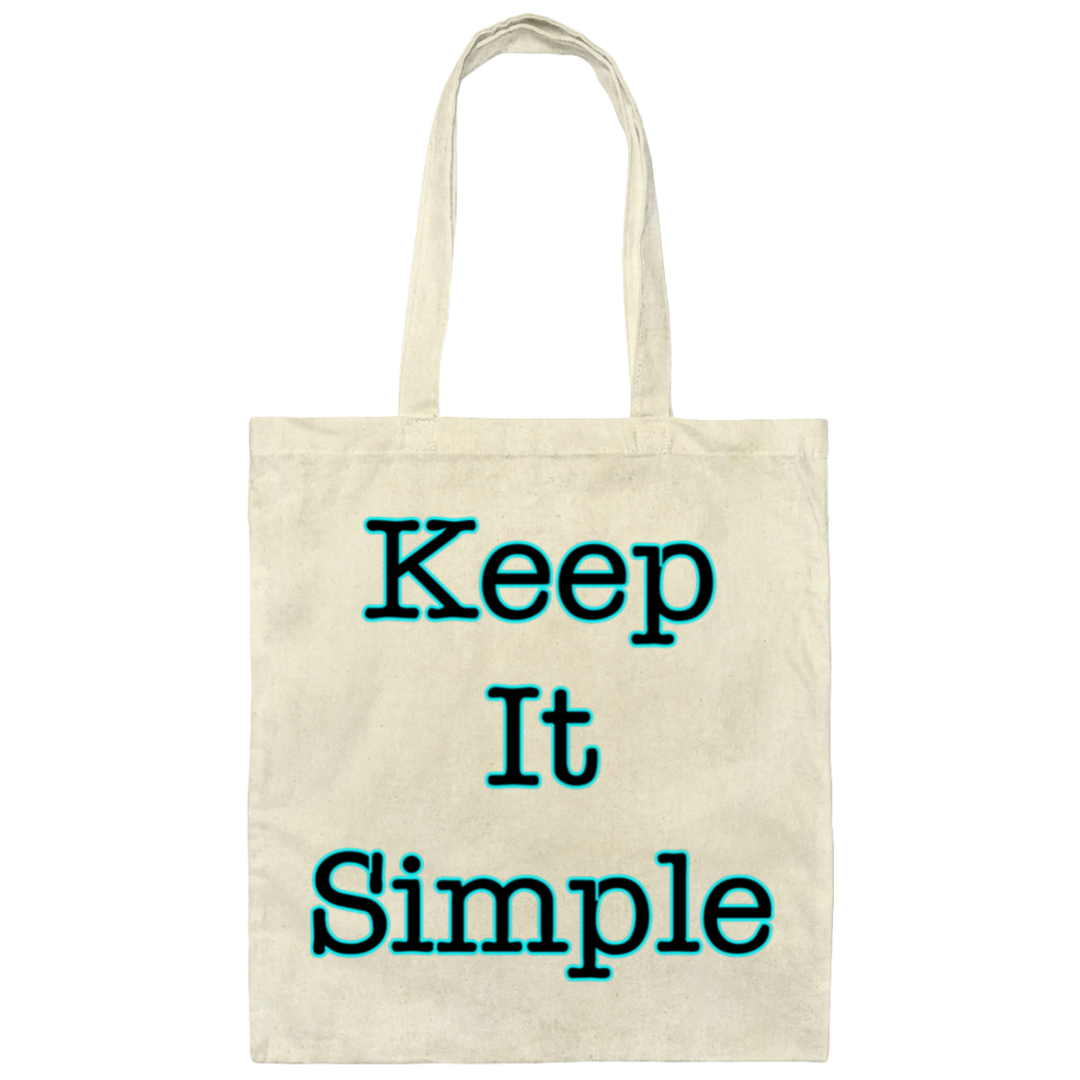KEEP IT SIMPLE BE007 Canvas Tote Bag