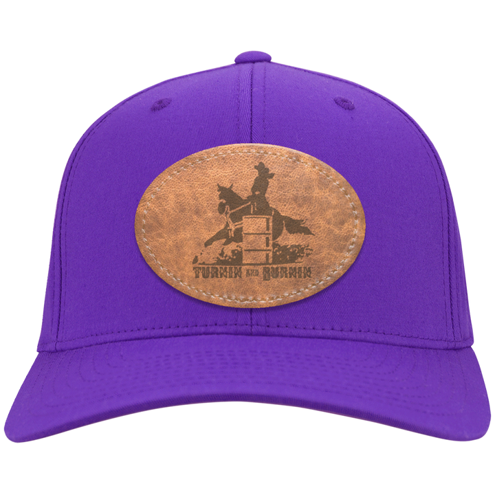 TURNIN AND BURNIN ON LEATHER CP80 Twill Cap - Patch