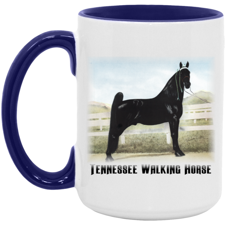 TENNESSEE WALKING HORSE (STANDING) 4HORSE AM15OZ 15oz. Accent Mug
