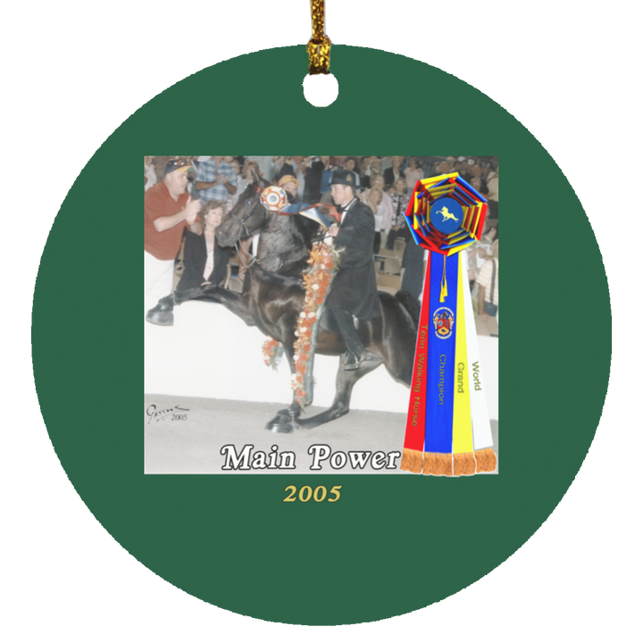 WGC MAIN POWER SUBORNC Circle Ornament