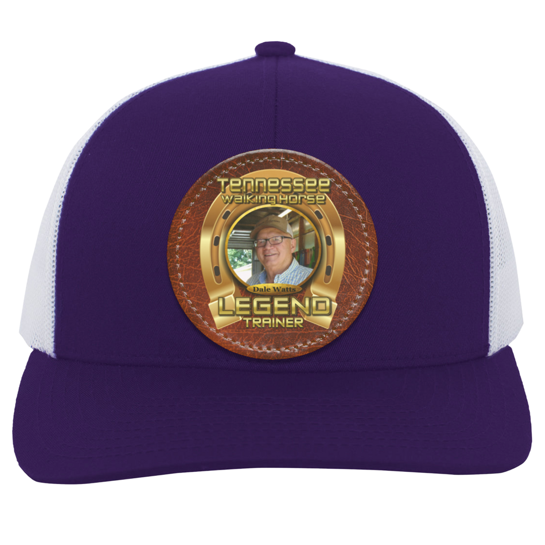 DALE WATTS (TWH LEGENDS) HAT 104C Trucker Snap Back - Patch