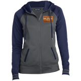 MY PONY NASHVILLE BRAND LST236 Ladies' Sport-Wick® Full-Zip Hooded Jacket
