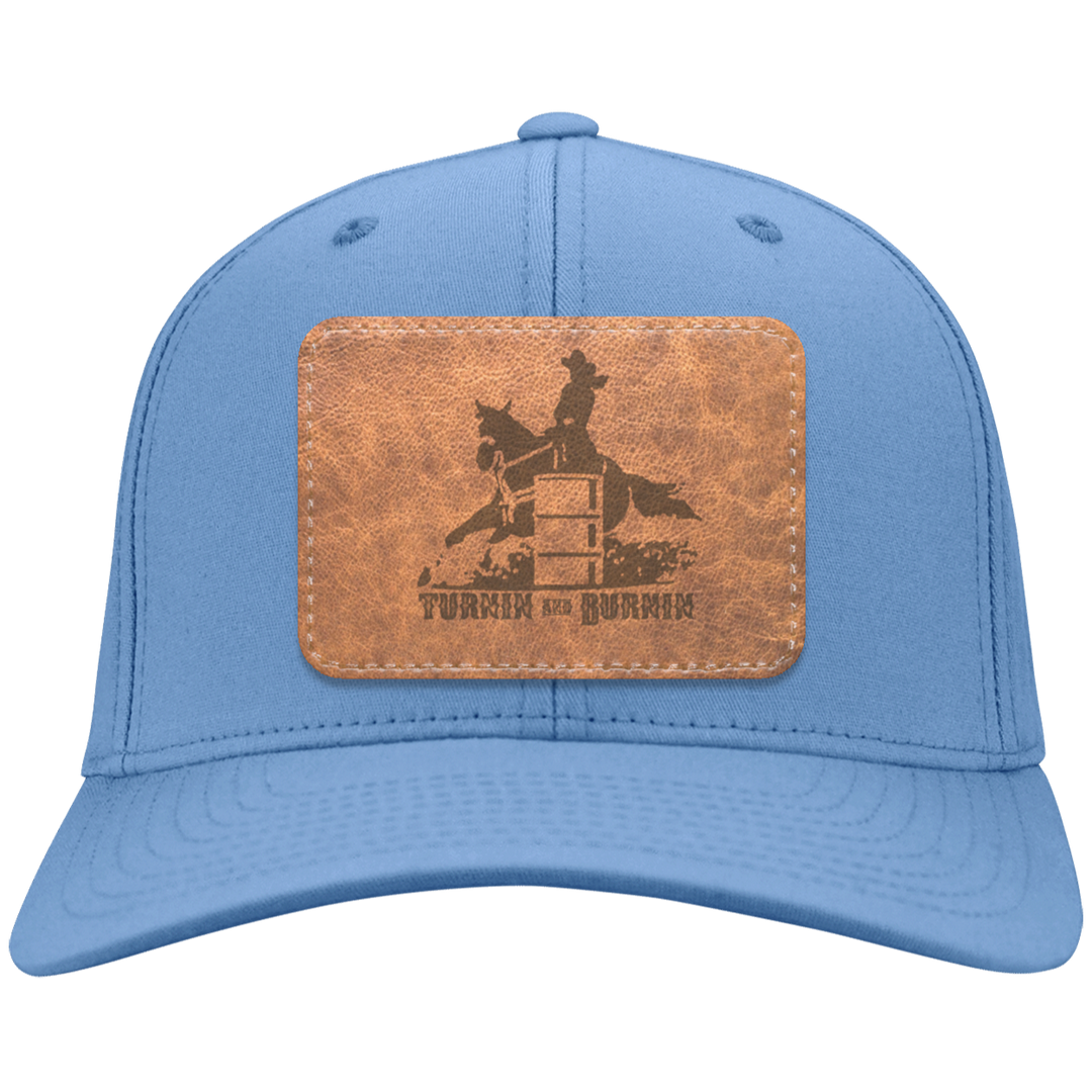 TURNIN AND BURNIN ON LEATHER CP80 Twill Cap - Patch