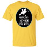 SHE LIVED HAPPY EVERY AFTER TWH PERFORMANCE G500 5.3 oz. T-Shirt