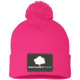 DISCOVERY PLACE RECTANGLE PATCH SP15 Pom Pom Knit Cap - Patch