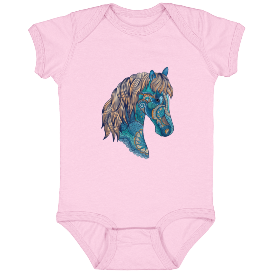 MPS BLUE MAGIC 4424 Infant Fine Jersey Bodysuit