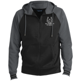 BLACKBURN STABLES (WHITE) ST236 Men's Sport-Wick® Full-Zip Hooded Jacket
