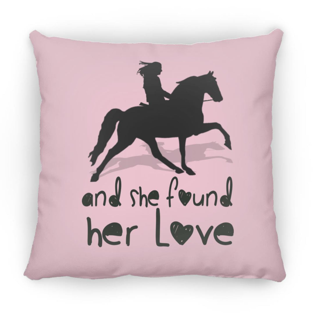 SHE FOUND HER LOVE (TWH pleasure)Bblack art ZP16 Medium Square Pillow