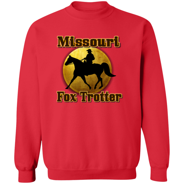 MISSOURI FOX TROTTER 1 G180 Crewneck Pullover Sweatshirt