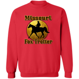 MISSOURI FOX TROTTER 1 G180 Crewneck Pullover Sweatshirt