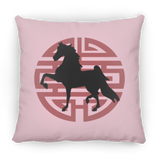 SADDLEBRED JAPANESE ART PILLOWS THREE SIZES