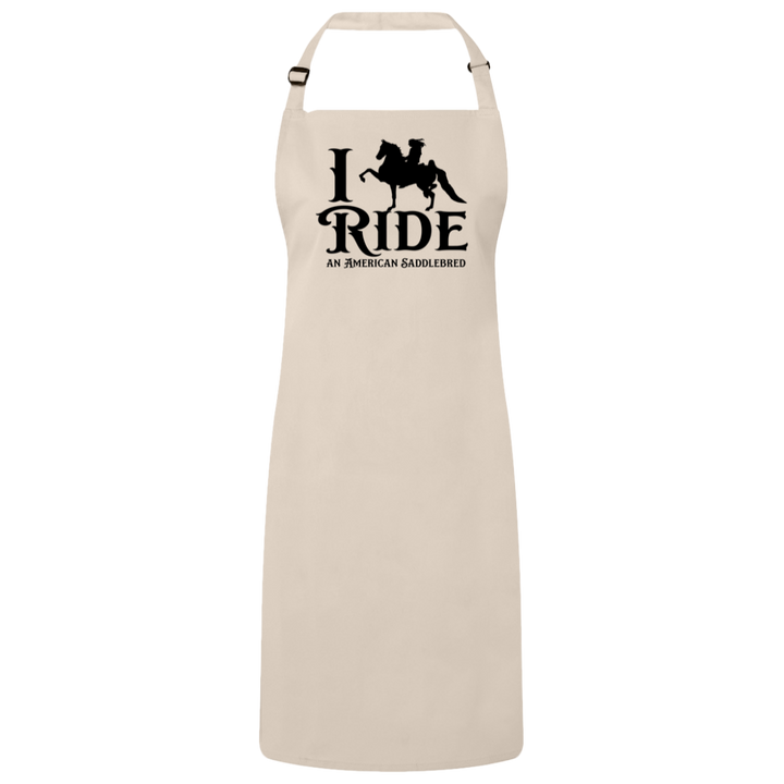 I RIDE AN AMERICAN SADDLEBRED RP150 Sustainable Unisex Bib Apron