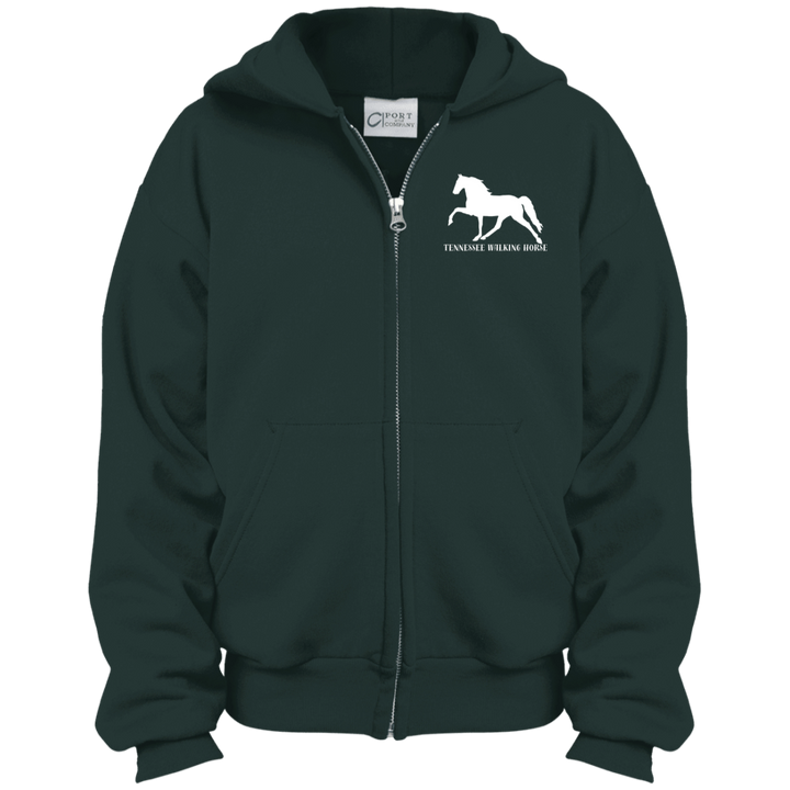 Tennessee Walker 4HORSE PC90YZH Youth Full Zip Hoodie