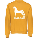 Morgan 698HBM Dri-Power Fleece Crewneck Sweatshirt
