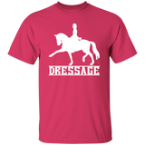 Dressage style 1(WHITE) 4HORSE G500 5.3 oz. T-Shirt