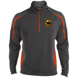 MISSOURI FOX TROTTER 1 ST851 Men's Sport Wicking Colorblock 1/2 Zip