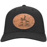 TURNIN AND BURNIN ON LEATHER CP80 Twill Cap - Patch