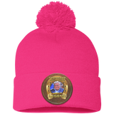 JACK HEFFINGTON (Legends Series) HAT SP15 Pom Pom Knit Cap - Patch