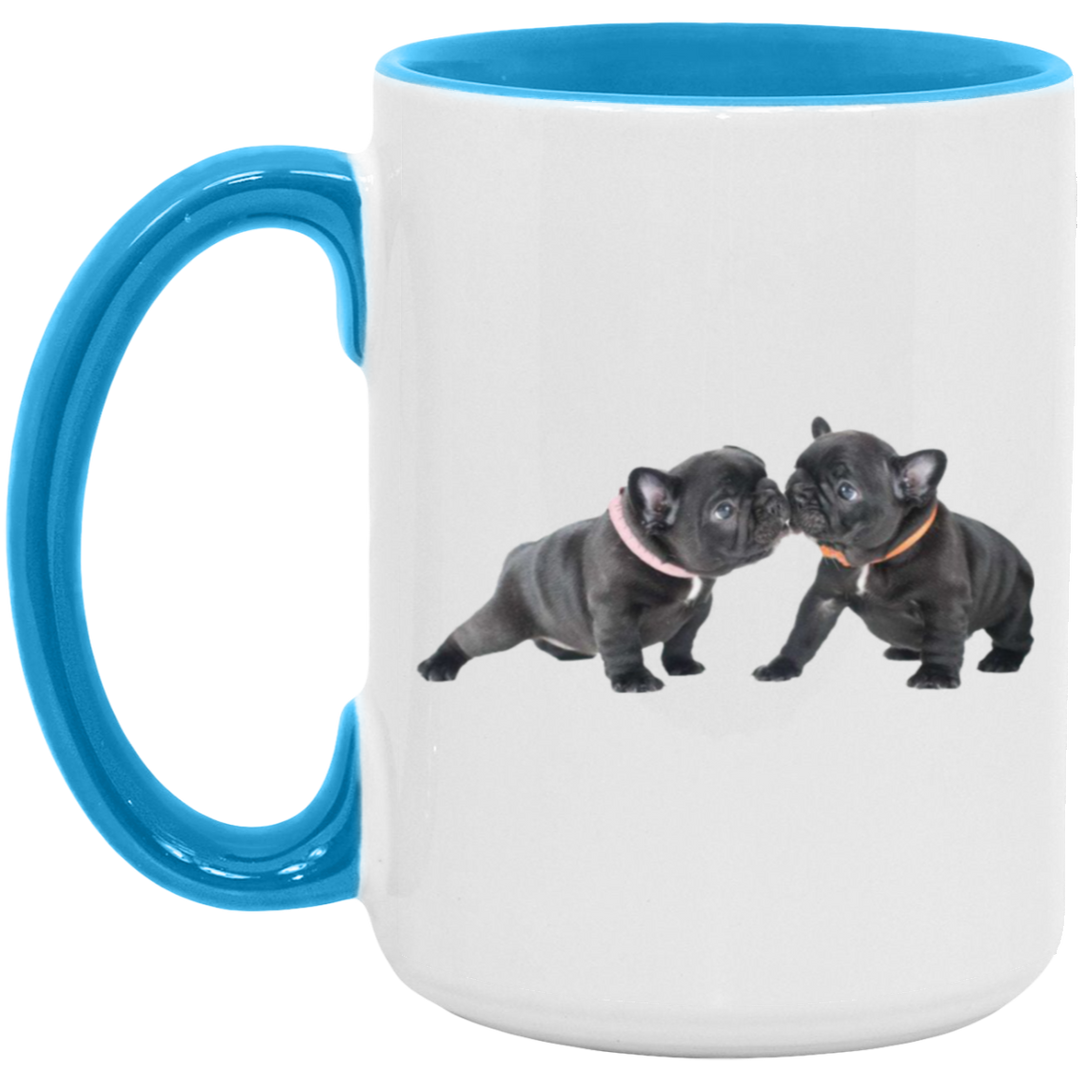 FRENCHIE PUPPY (6) AM15OZ 15oz. Accent Mug