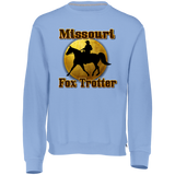 MISSOURI FOX TROTTER 1 698HBM Dri-Power Fleece Crewneck Sweatshirt