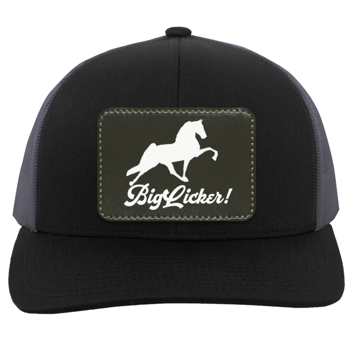 BIG LICKER OVAL 104C Trucker Snap Back - Patch