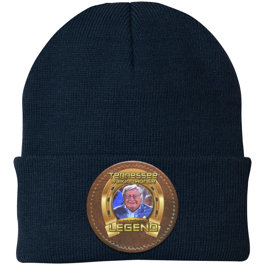 JACK HEFFINGTON (Legends Series) HAT CP90 Knit Cap - Patch