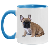 FRENCHIE PUPPY (4) AM11OZ 11 oz. Accent Mug