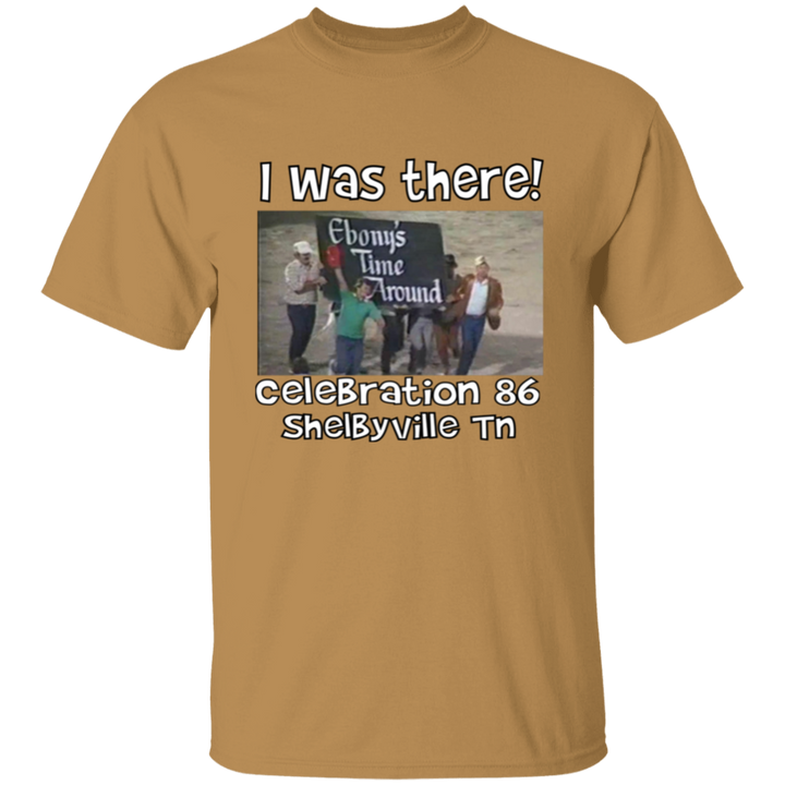 I WAS THERE CELEBRATION 86 G500 5.3 oz. T-Shirt