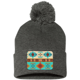 DUTTON RANCH 1 SP15 Pom Pom Knit Cap - Patch