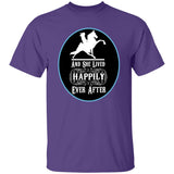 SHE LIVED HAPPY EVERY AFTER TWH PERFORMANCE G500 5.3 oz. T-Shirt
