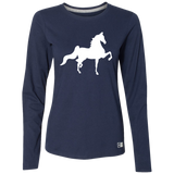 American Saddlebred (white) 64LTTX Ladies’ Essential Dri-Power Long Sleeve Tee