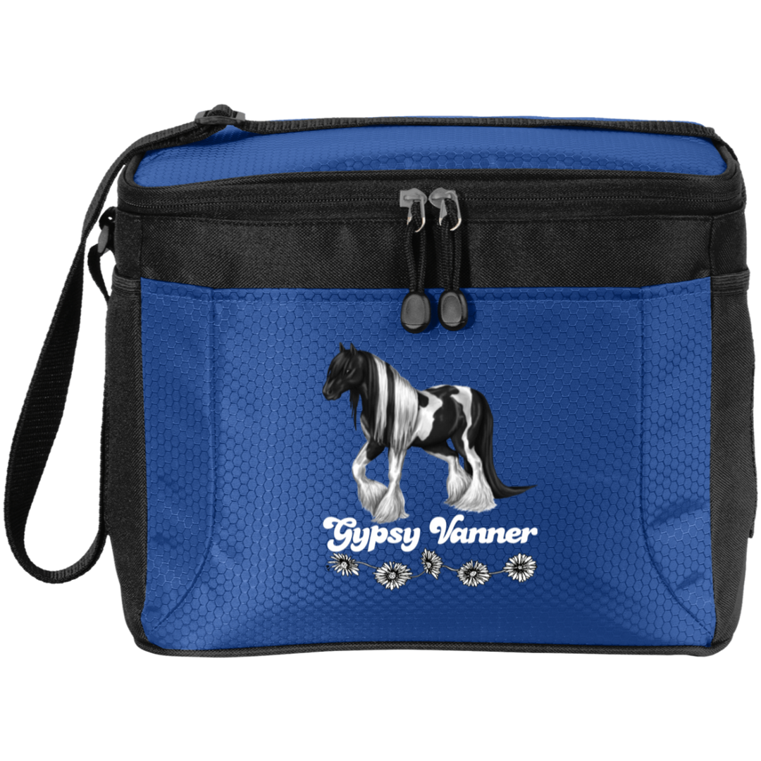 GYPSY VANNER 4HORSE (WHITE) BG513 12-Pack Cooler