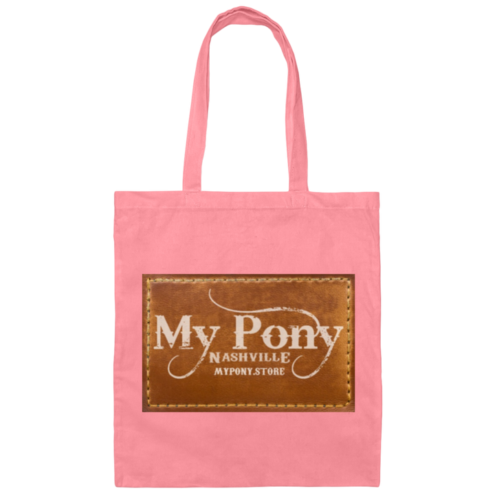 MY PONY NASHVILLE BRAND BE007 Canvas Tote Bag