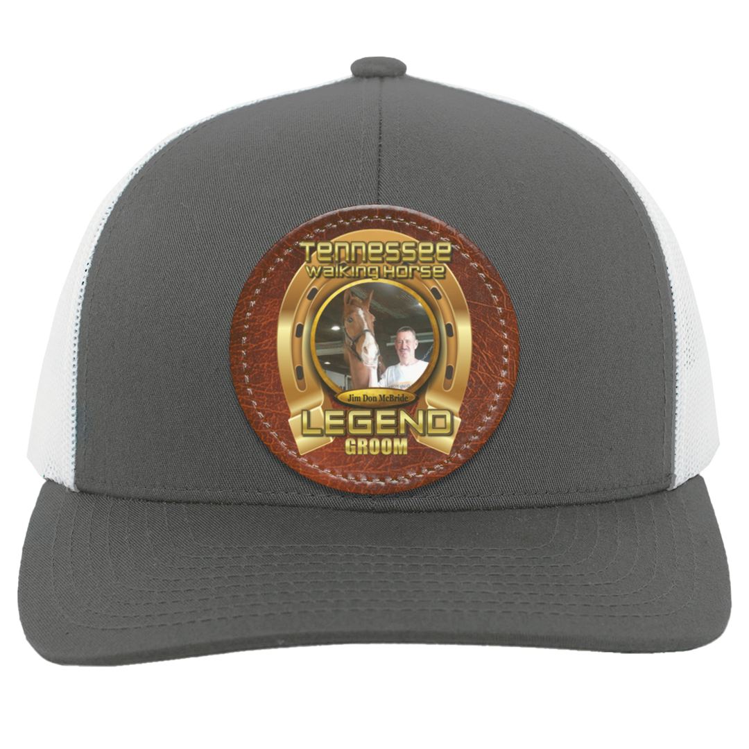 JIM DON MCBRIDE (TWH LEGENDS) HAT 104C Trucker Snap Back - Patch