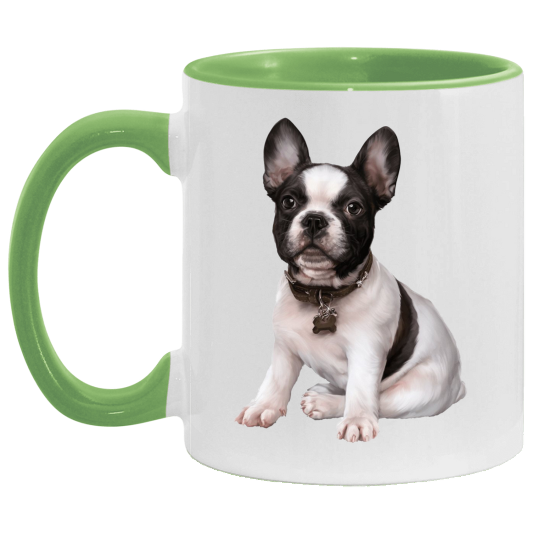 FRENCHIE PUPPY (5) AM11OZ 11 oz. Accent Mug