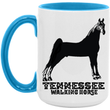 TENNESSEE WALKING HORSE STANDING AM15OZ 15oz. Accent Mug