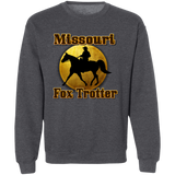MISSOURI FOX TROTTER 1 Z65x Pullover Crewneck Sweatshirt 8 oz (Closeout)
