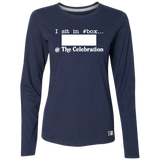 I SIT IN CELEBRATION BOX NUMBER (WHITE) 64LTTX Ladies’ Essential Dri-Power Long Sleeve Tee